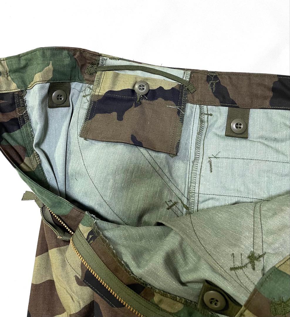 アメリカ軍 M-65フィールド カーゴパンツ ウッドランド カモ 迷彩 M-R