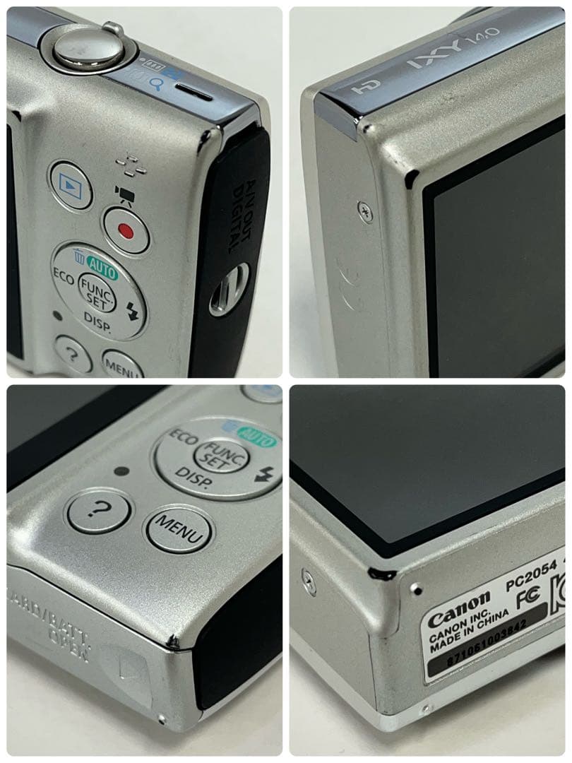 Canon IXY 140 キヤノン　PC2054 コンパクトデジタルカメラ