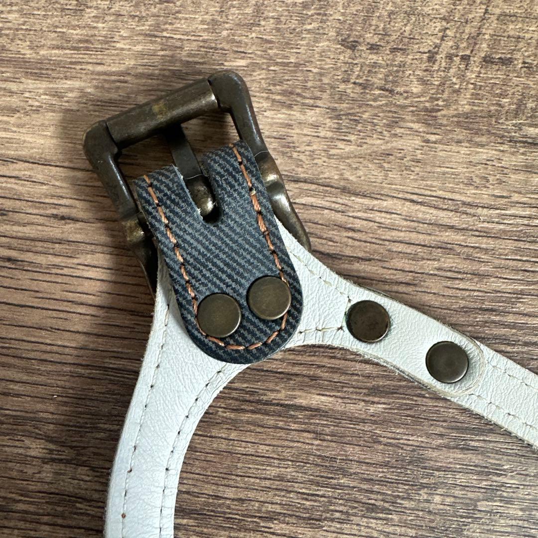 バディベルト　 BB ブルージーン　 4号 クリスタル付き アクセントリード