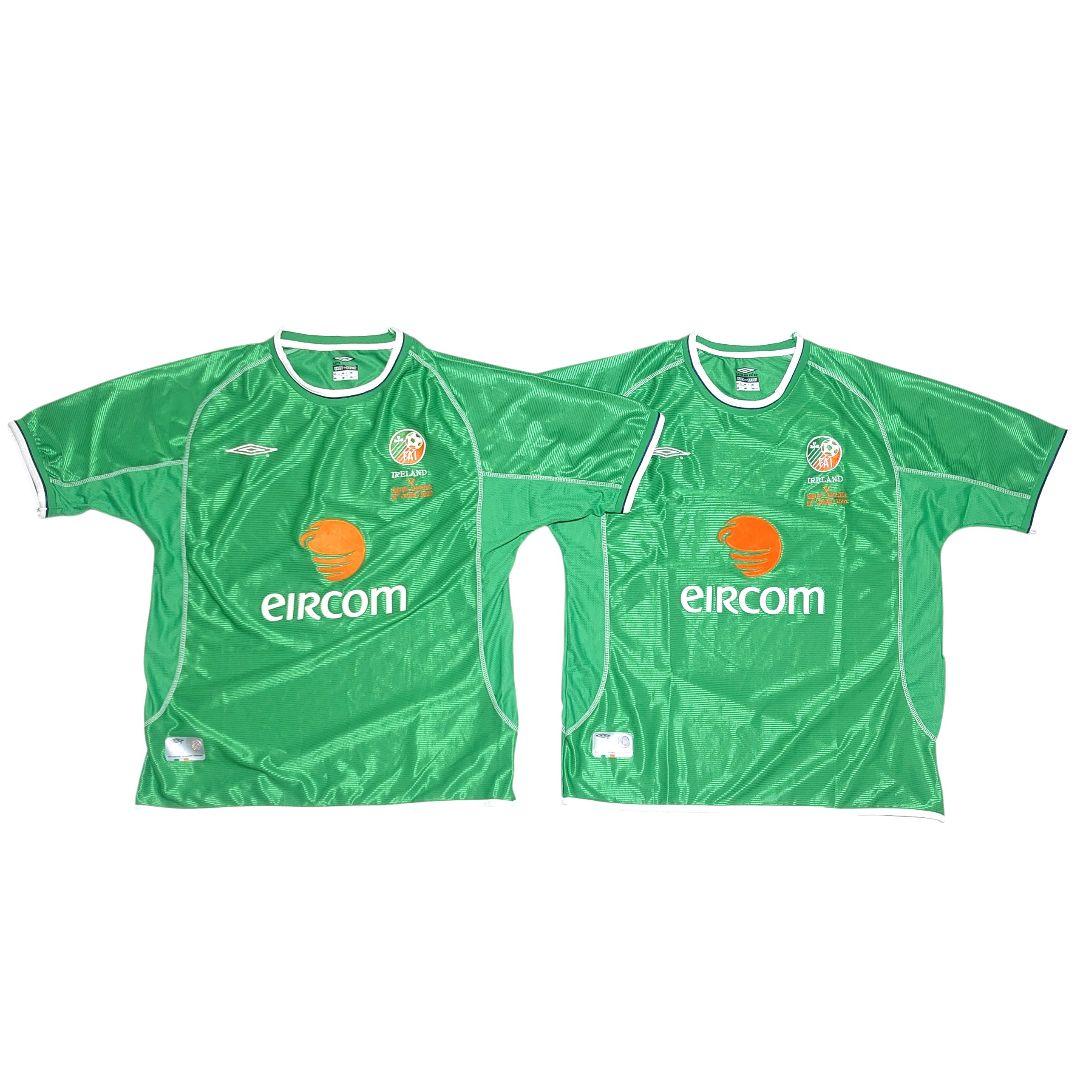 UMBRO アイルランド代表 2002 ホーム ユニフォーム