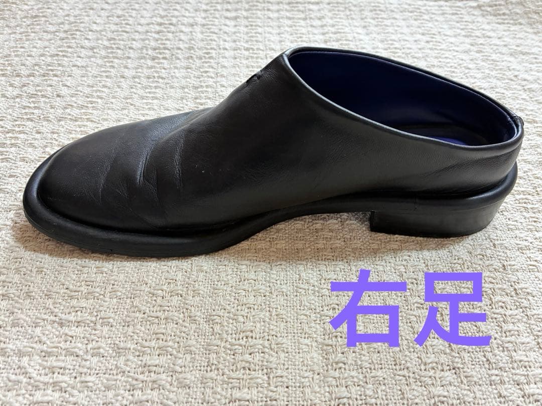 靴 TODAYFUL slide leather shoes 38