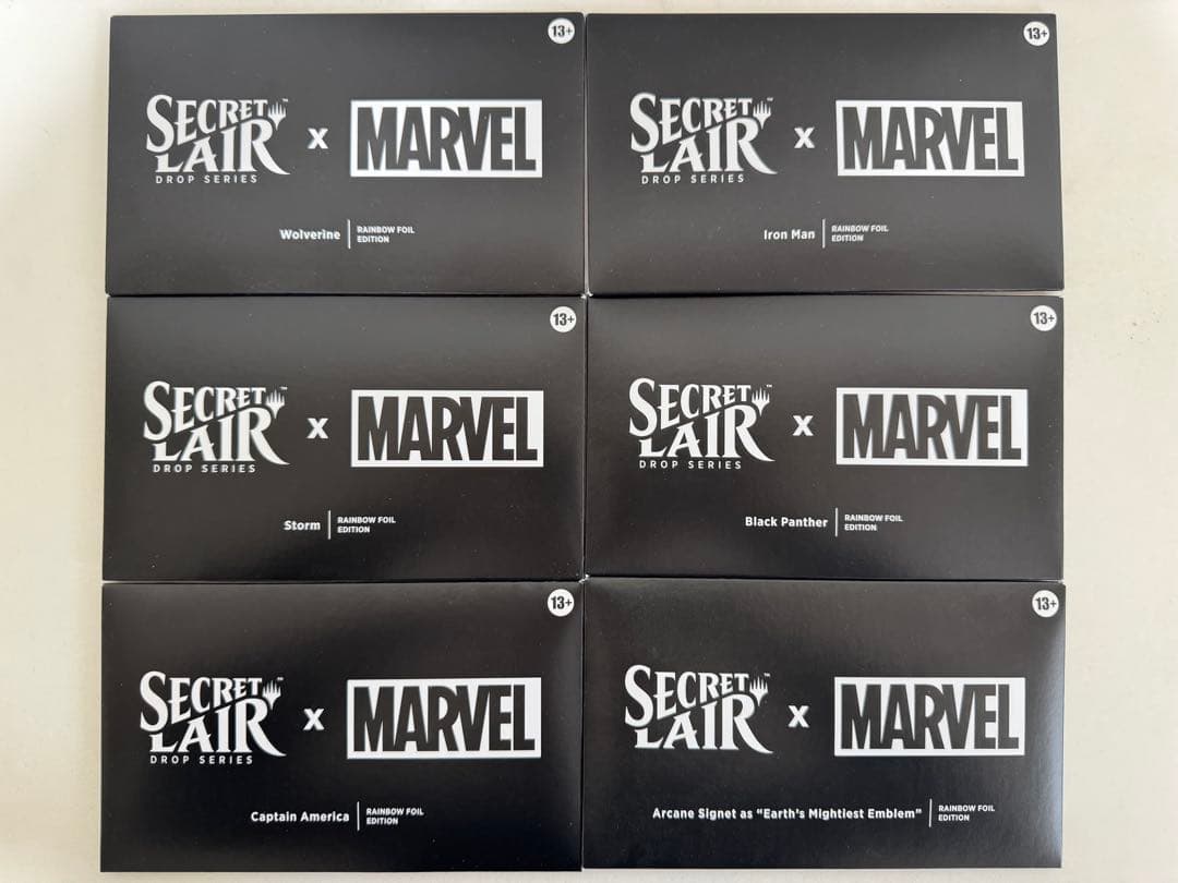 Secret Lair x Marvel Foil 全種セット 特典つき