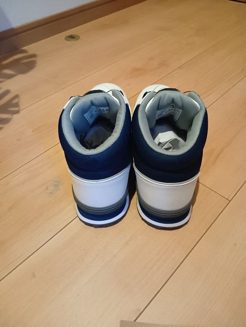 New Balance BOA安全靴 ホワイト/ネイビー26.0cm