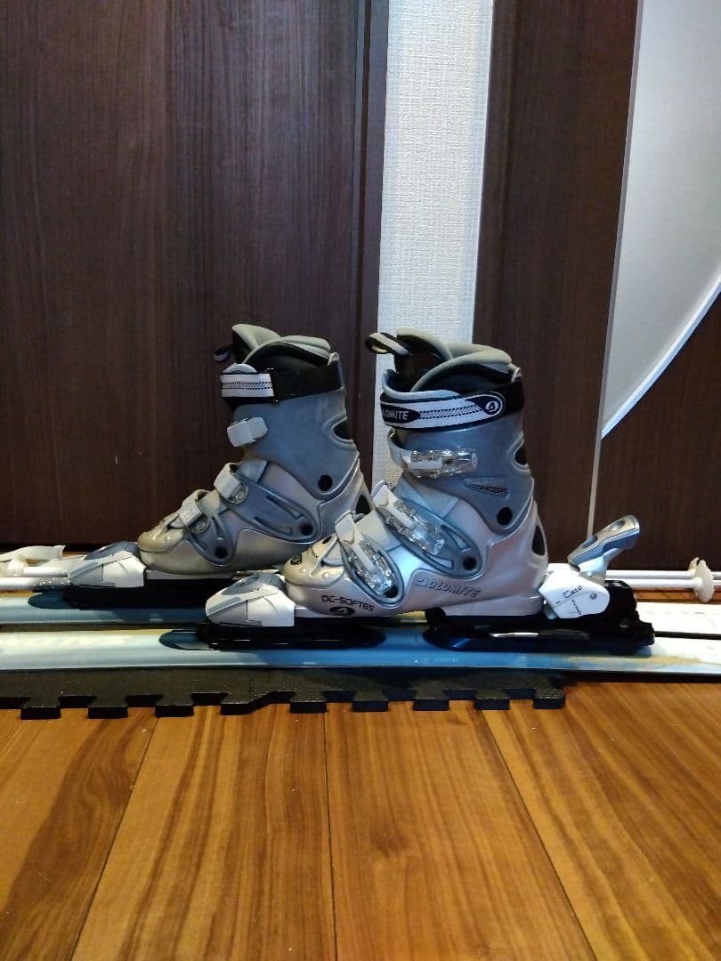 ハイエンド SALOMON 学生・レディース スキーセット メンテ・WAX済み✔