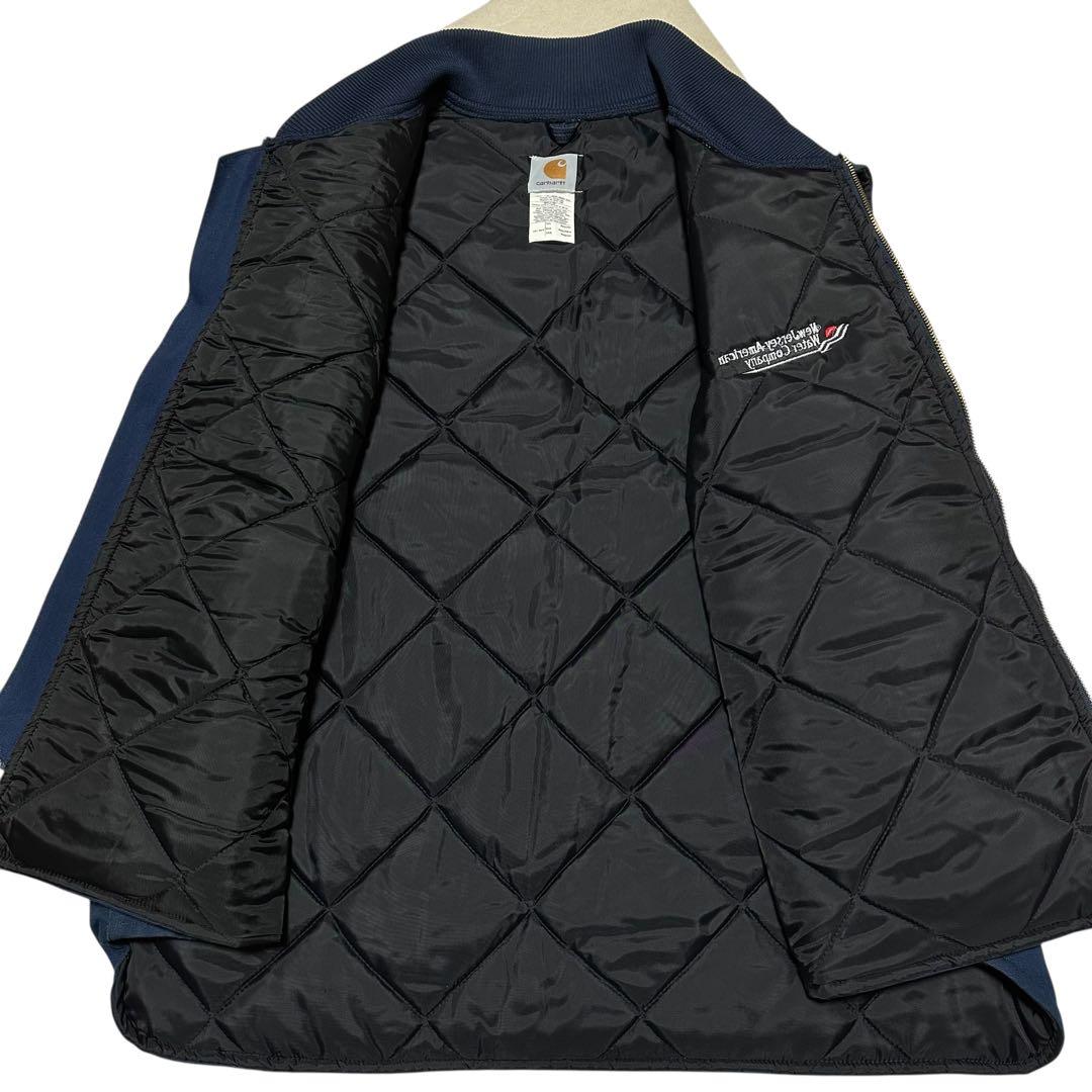 美品　00s USA製　カーハート　ダック生地　腰ゴム　ベスト　サイズ3XL