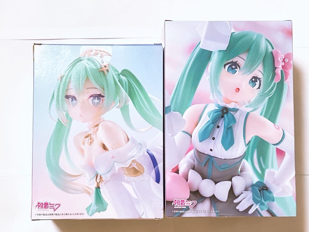 39の日記念くじ　A賞,B賞 スケールフィギュア　初音ミク　未開封品