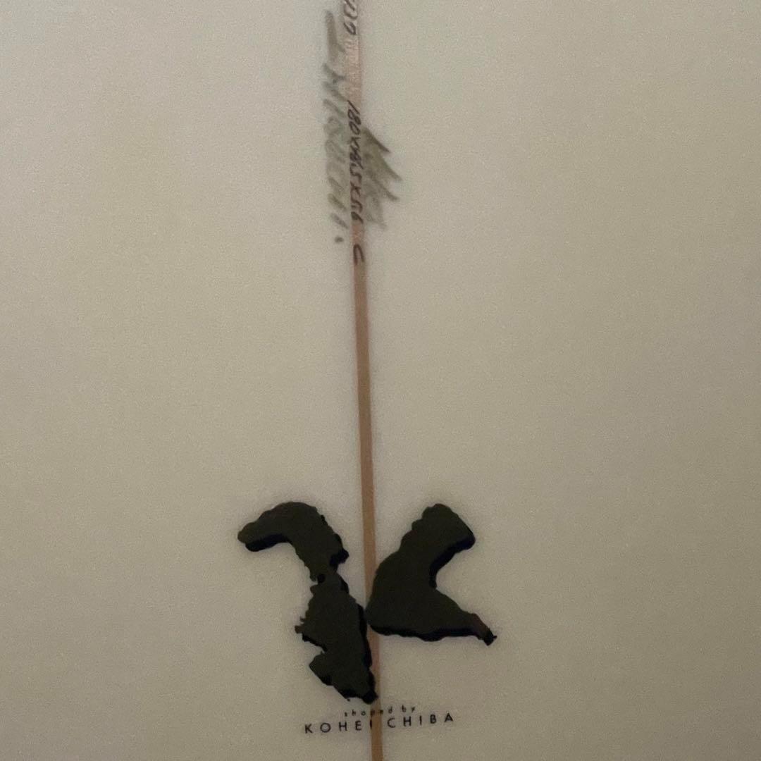 ★希少★ 千葉公平 サーフボード シェイプ 303 180cm フィン