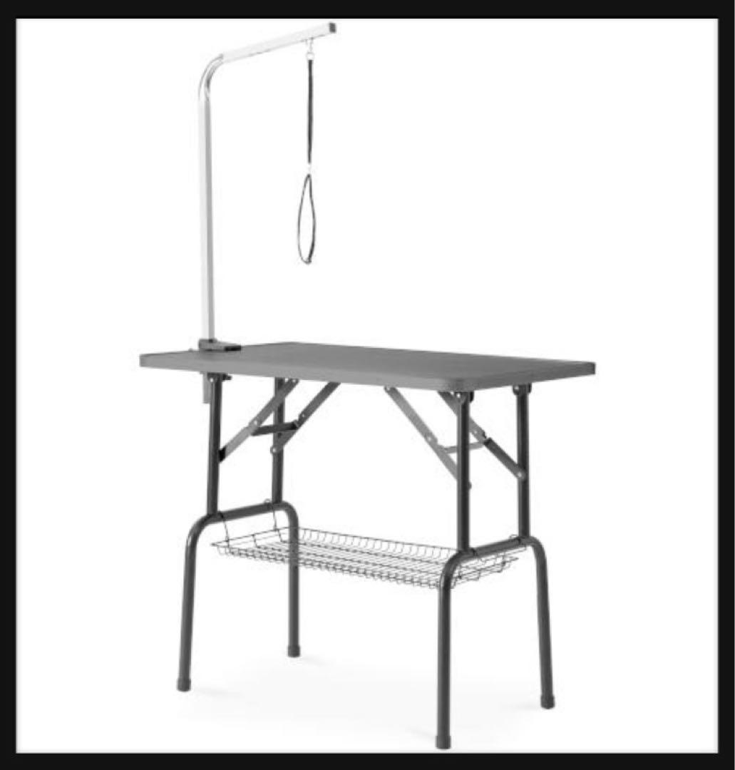 トリミングテーブル　トリミング台　トリミング　ブラック　犬用品　トリミング用品