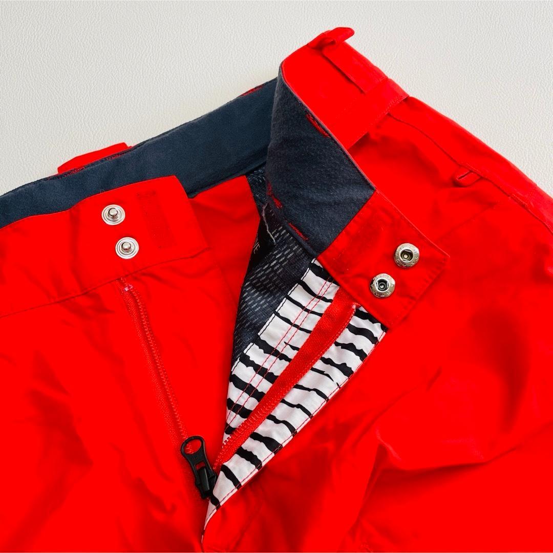 6699 ボルコム　パンツ　ゴアテックス　スノボ　レッド　メンズ　RECCO付