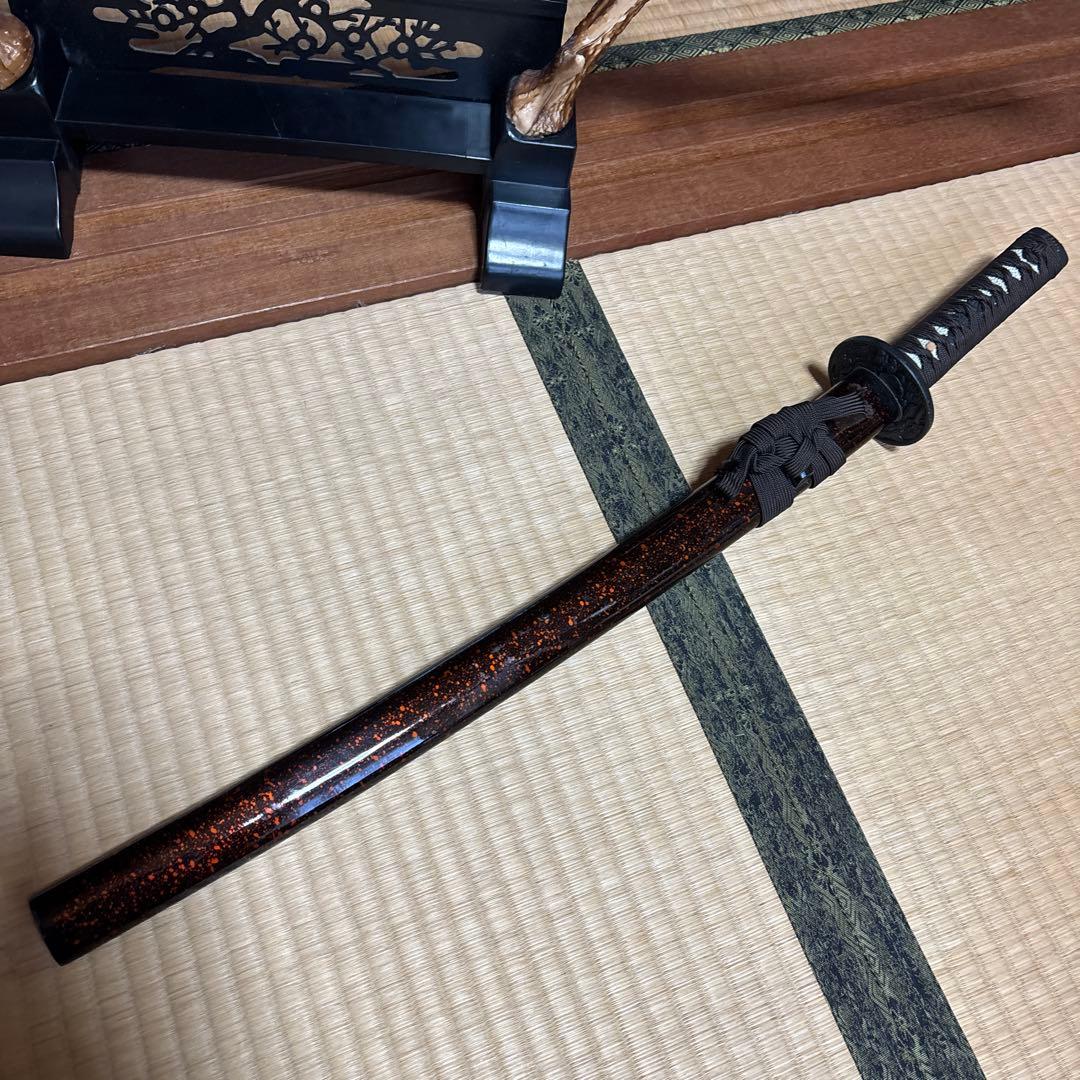 模造刀　刀 2本　 漆黒の刃