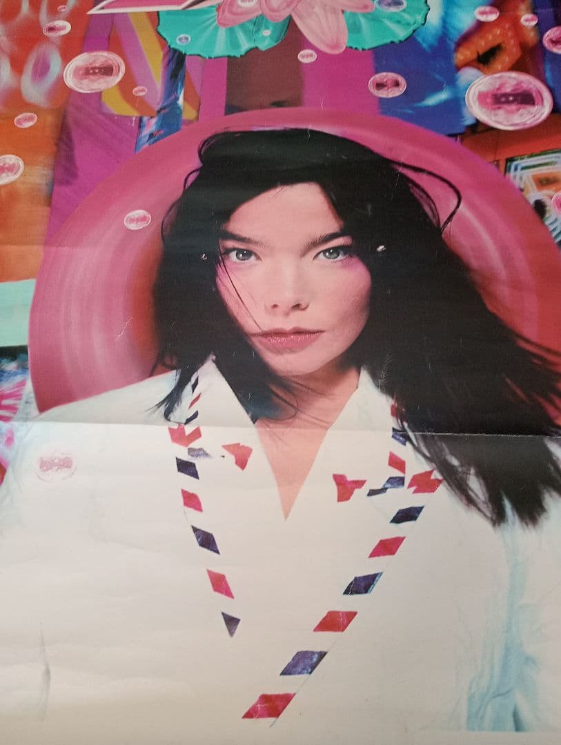 bjork postビョークポストビジュアルアートポスター