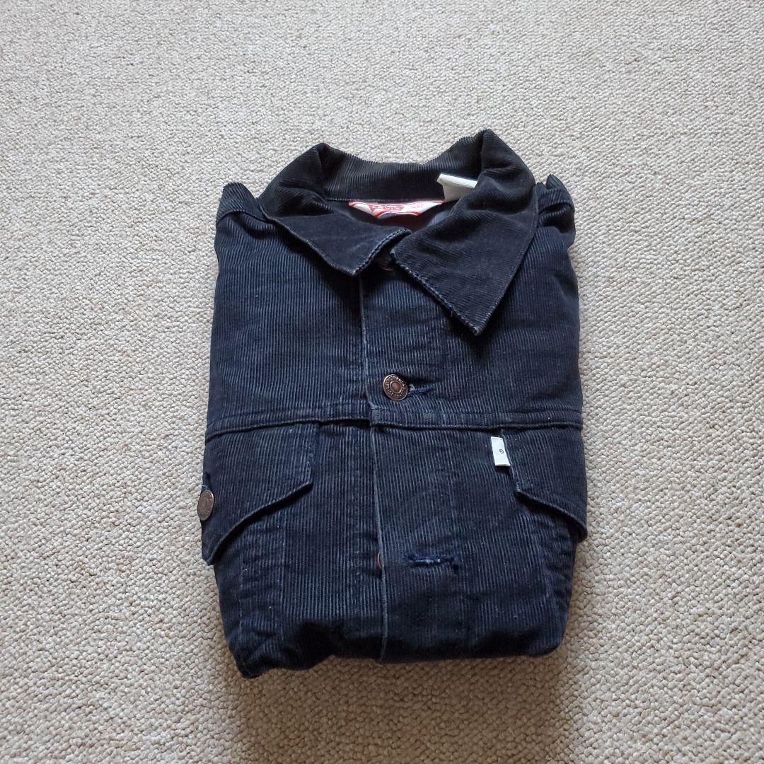 リーバイス　70505 コーデュロイジャケット　46 濃紺　ネイビー