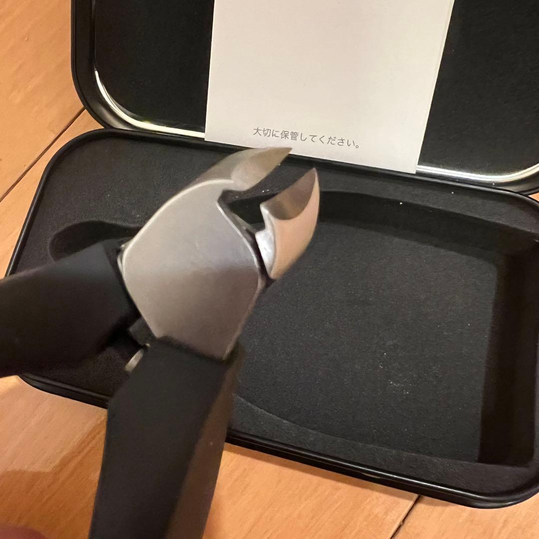 SUWADA ステンレス爪切り ケース付き　足用