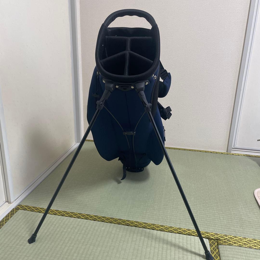 BLUE TEE GOLF キャディバッグ ネイビー