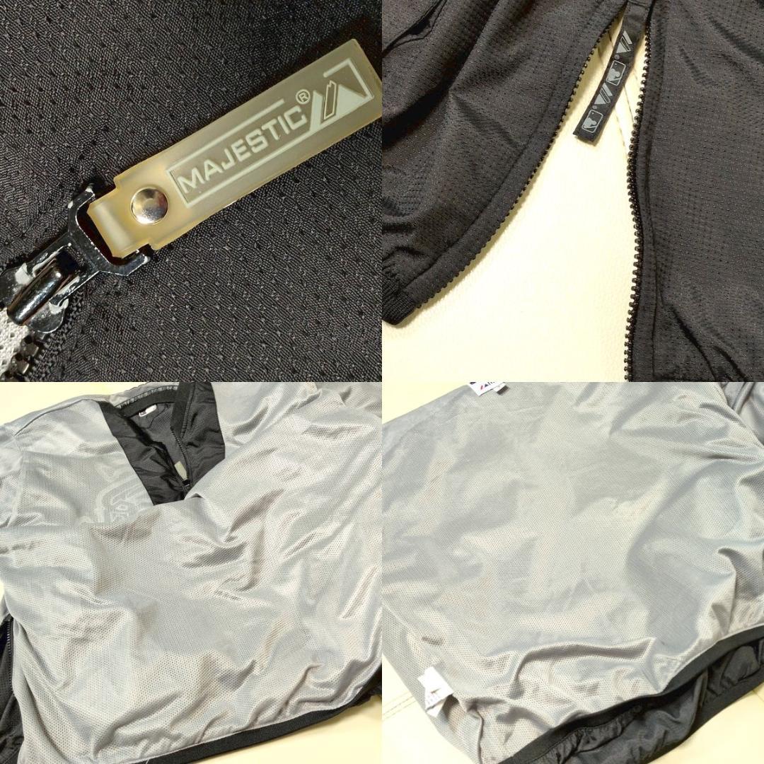 ホワイトソックス マジェスティック ハーフジップ ジャケット M プルオーバー