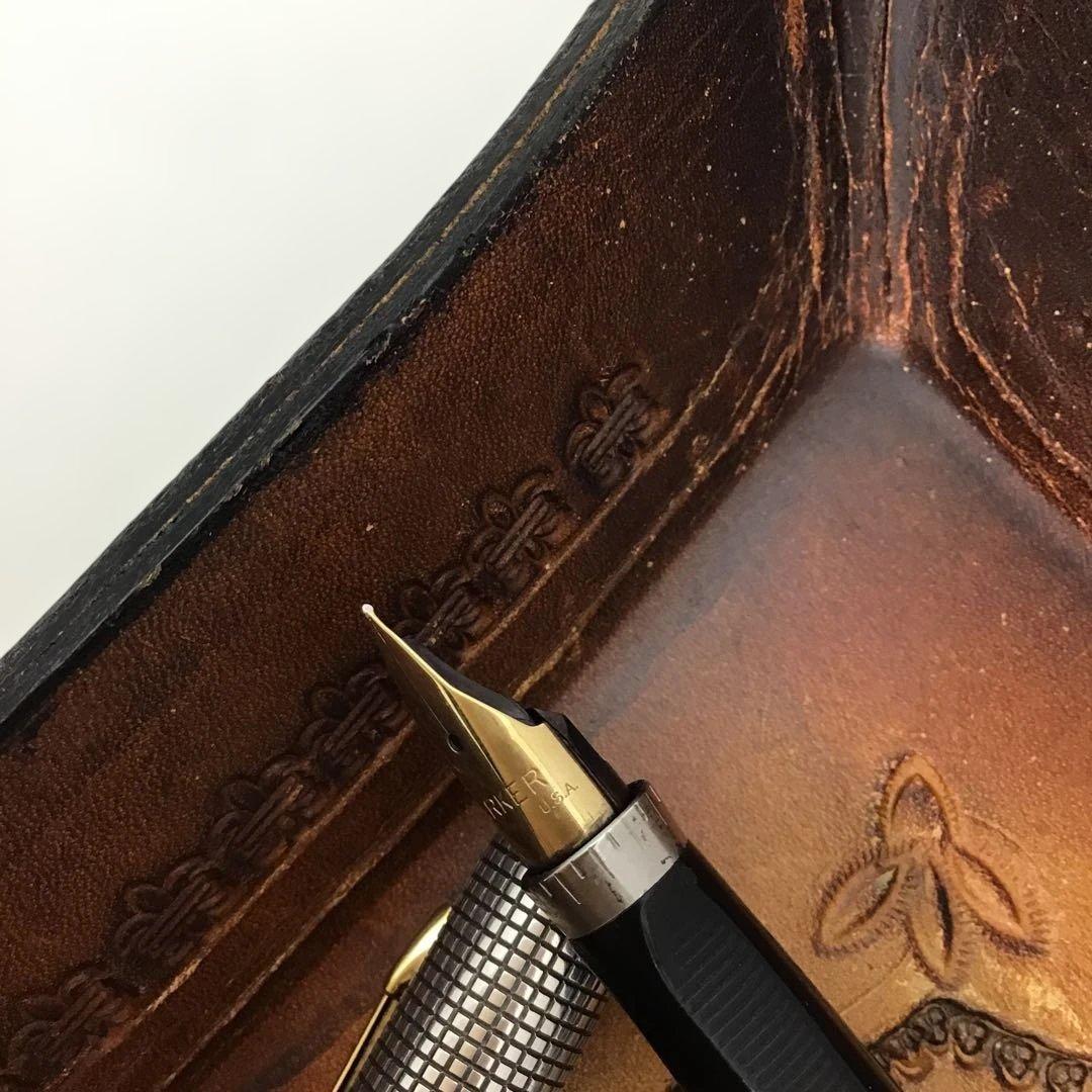 ‼️PARKER‼️パーカー75スターリングシルバー万年筆　U.S.A 14金ペン
