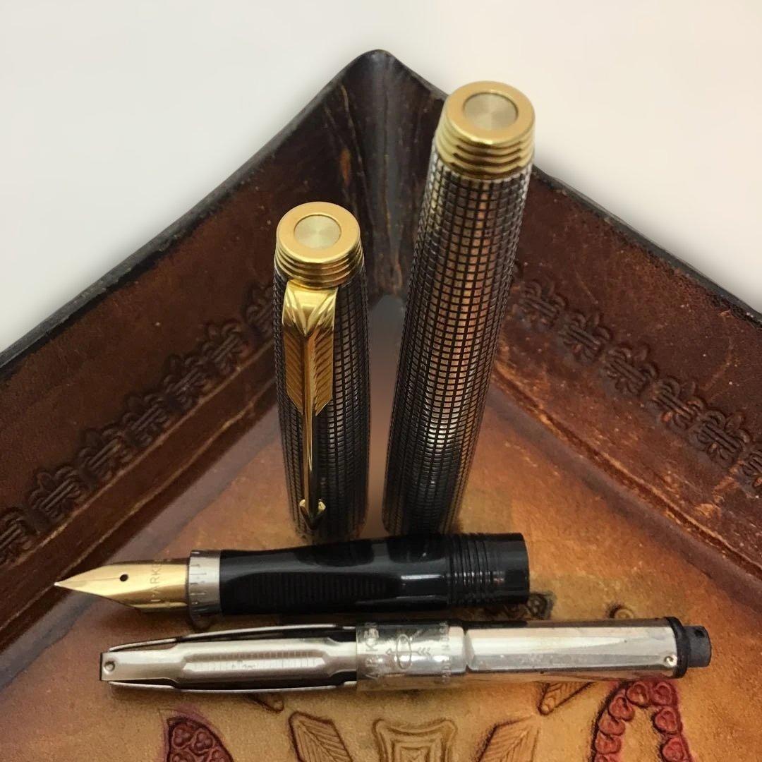 ‼️PARKER‼️パーカー75スターリングシルバー万年筆　U.S.A 14金ペン