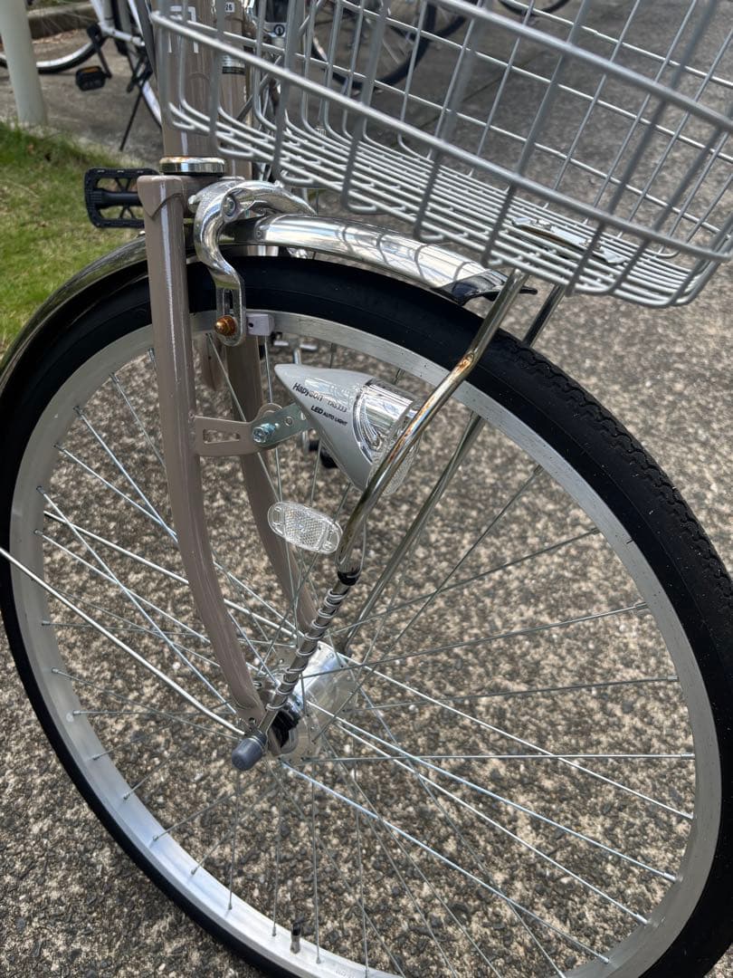 自転車　シティサイクル　26インチ