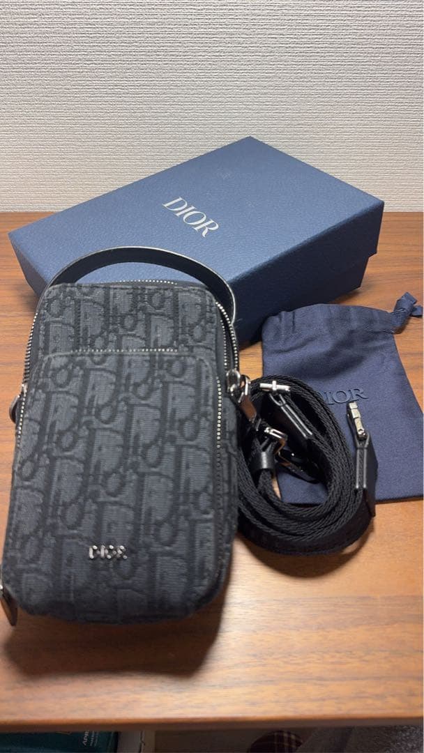 ディオール　オブリーク　ライダー　ポーチ　ショルダーバッグ