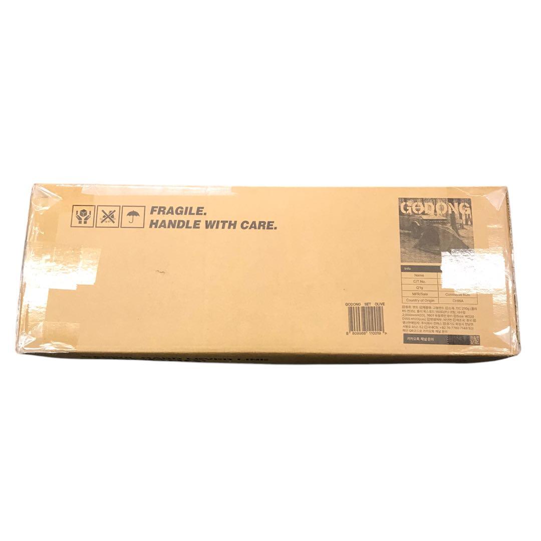 【開封・未使用】CAMVIL Godong テント カーキ 2人用 キャンプ