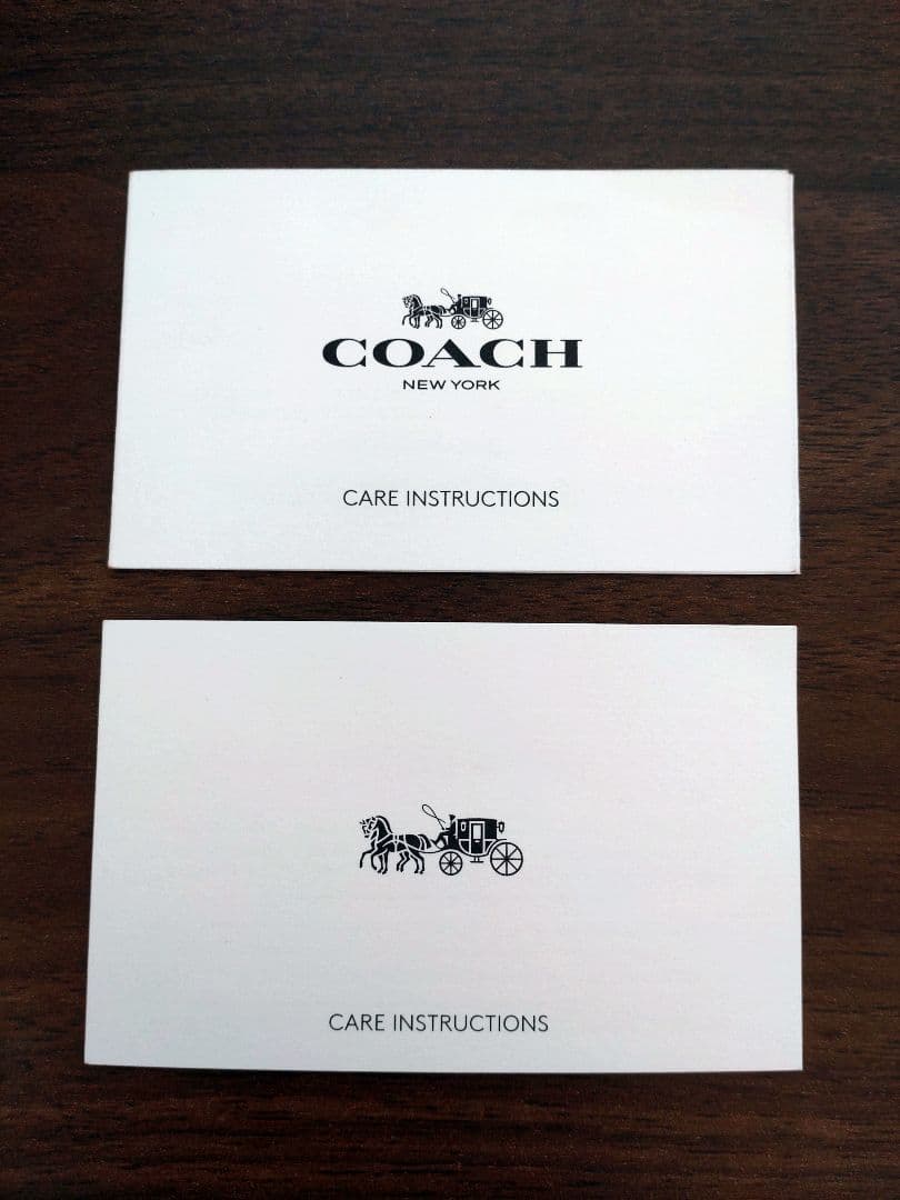 ☆いちページ☆ COACH 濃茶×ブラック　レザーバック＆財布セット