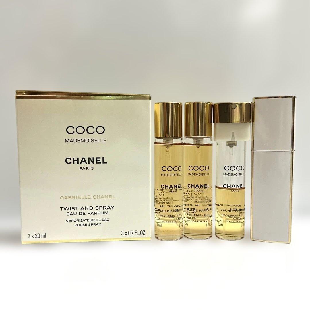 2本未使用 日本語表記 シャネル ココ マドモアゼル ツィスト＆スプレイ