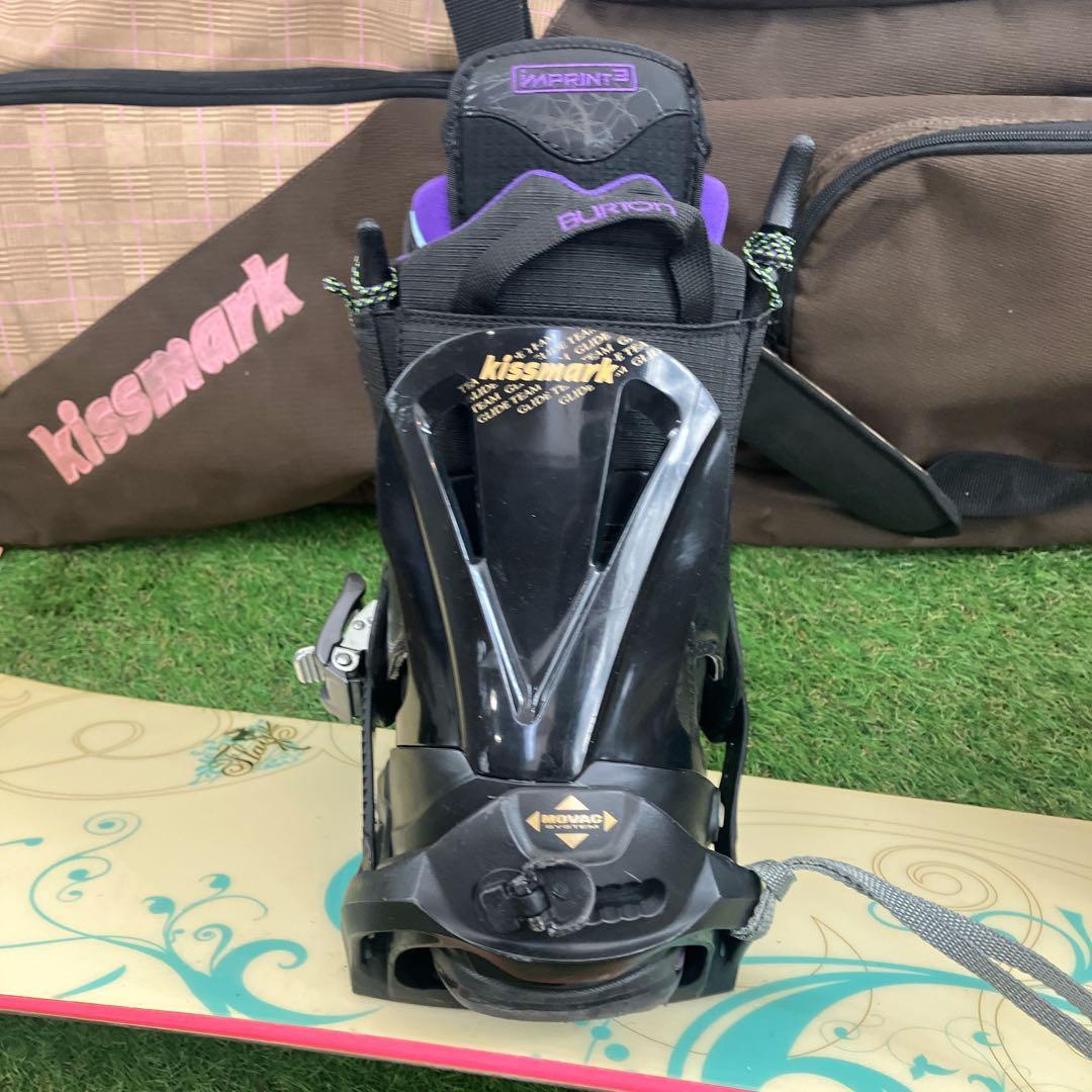 HEAD スノーボード セットkissmark バートン　23.5㎝　レディース