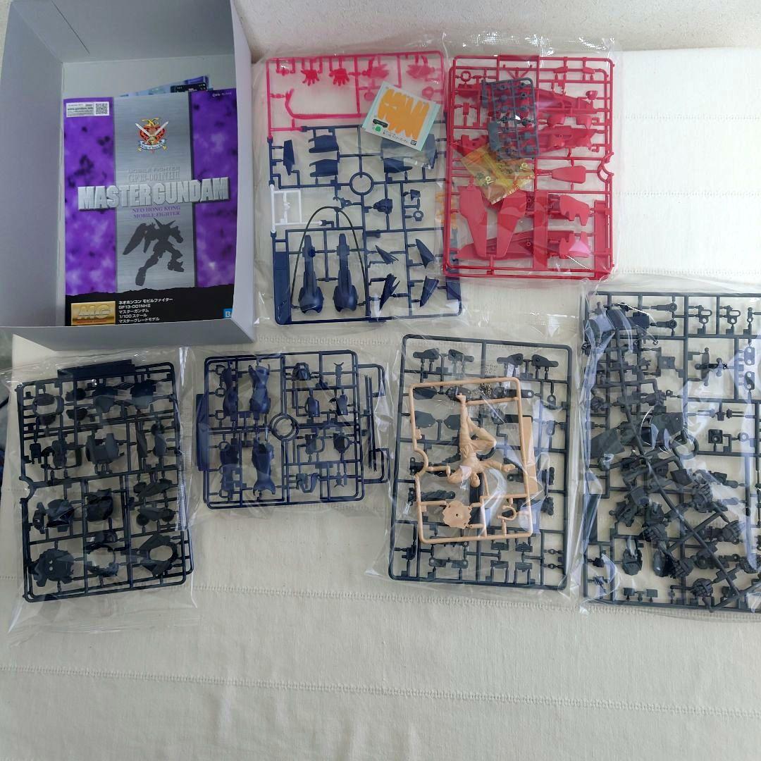 MG バーニングガンダム マスターガンダム セット 未組立