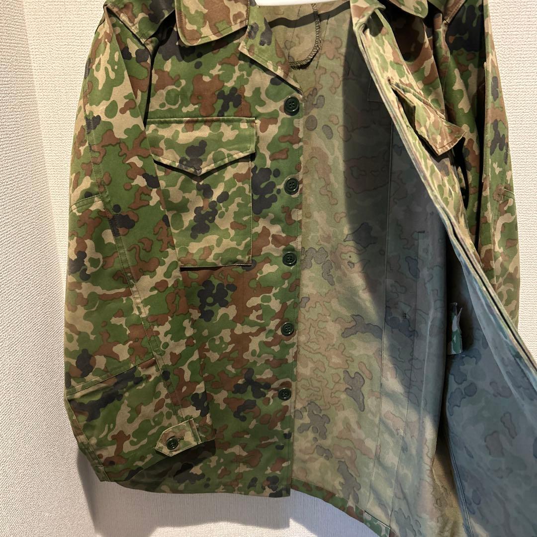 陸自　迷彩服　戦闘服　自衛隊　3B 私物　PX 上下セット　ベルト付き