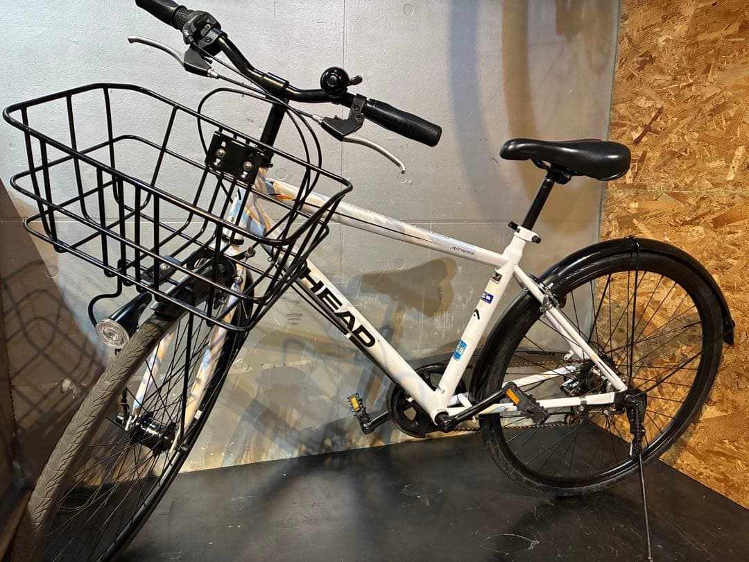 I7【大阪堺市/取引】中古自転車 HEAD 27インチ ノーパンクタイヤ仕様