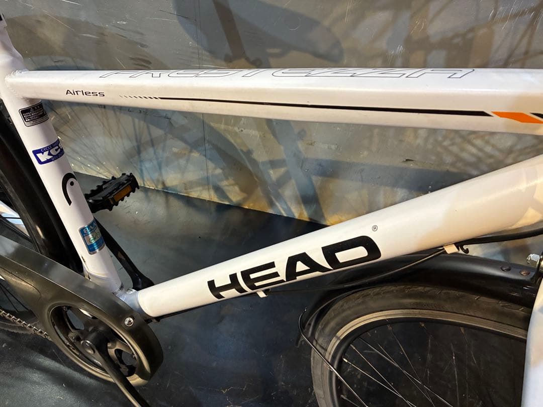 I7【大阪堺市/取引】中古自転車 HEAD 27インチ ノーパンクタイヤ仕様