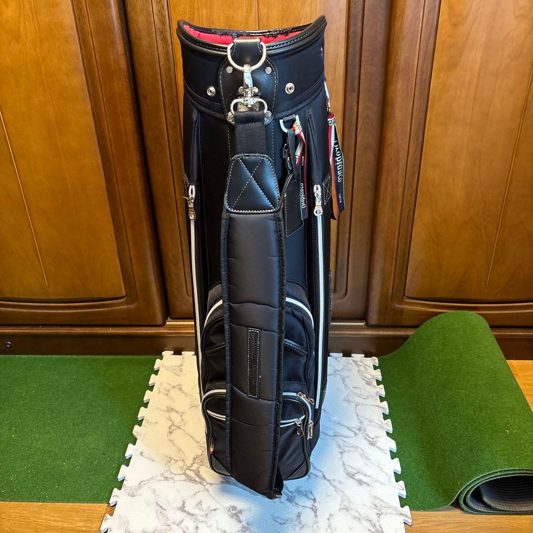 オロビアンコキャディバッグ　ブラック