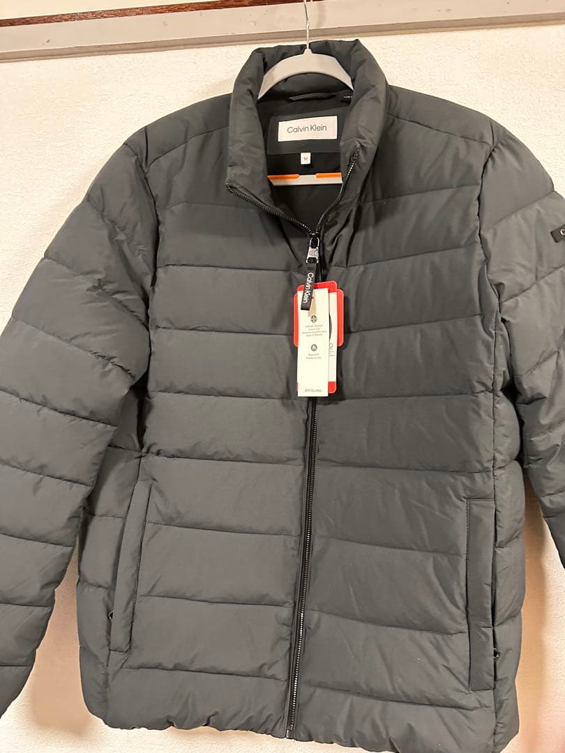   グレー ダウンジャケット M