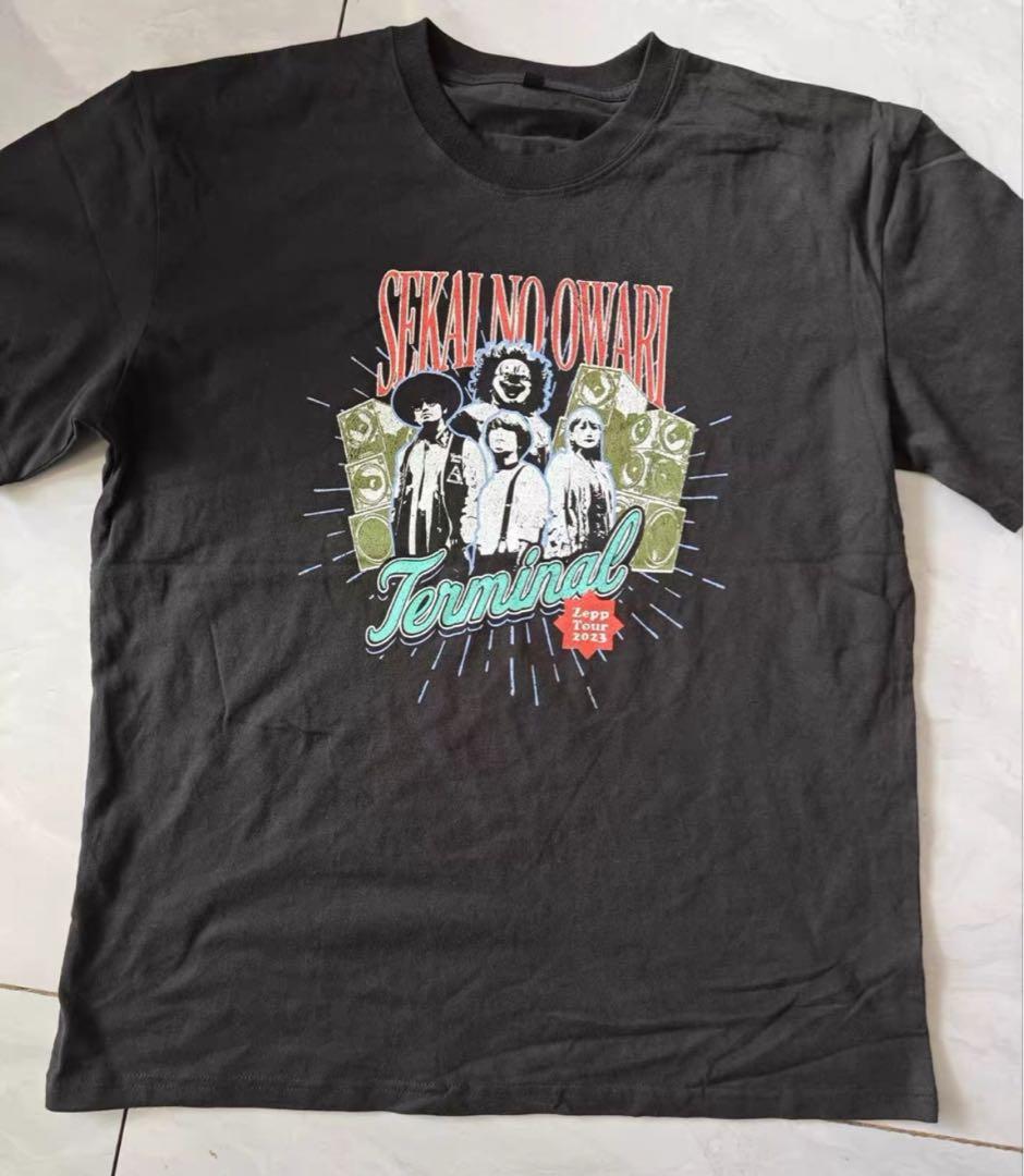 セカオワ TerminalツアーTシャツ　Mサイズ