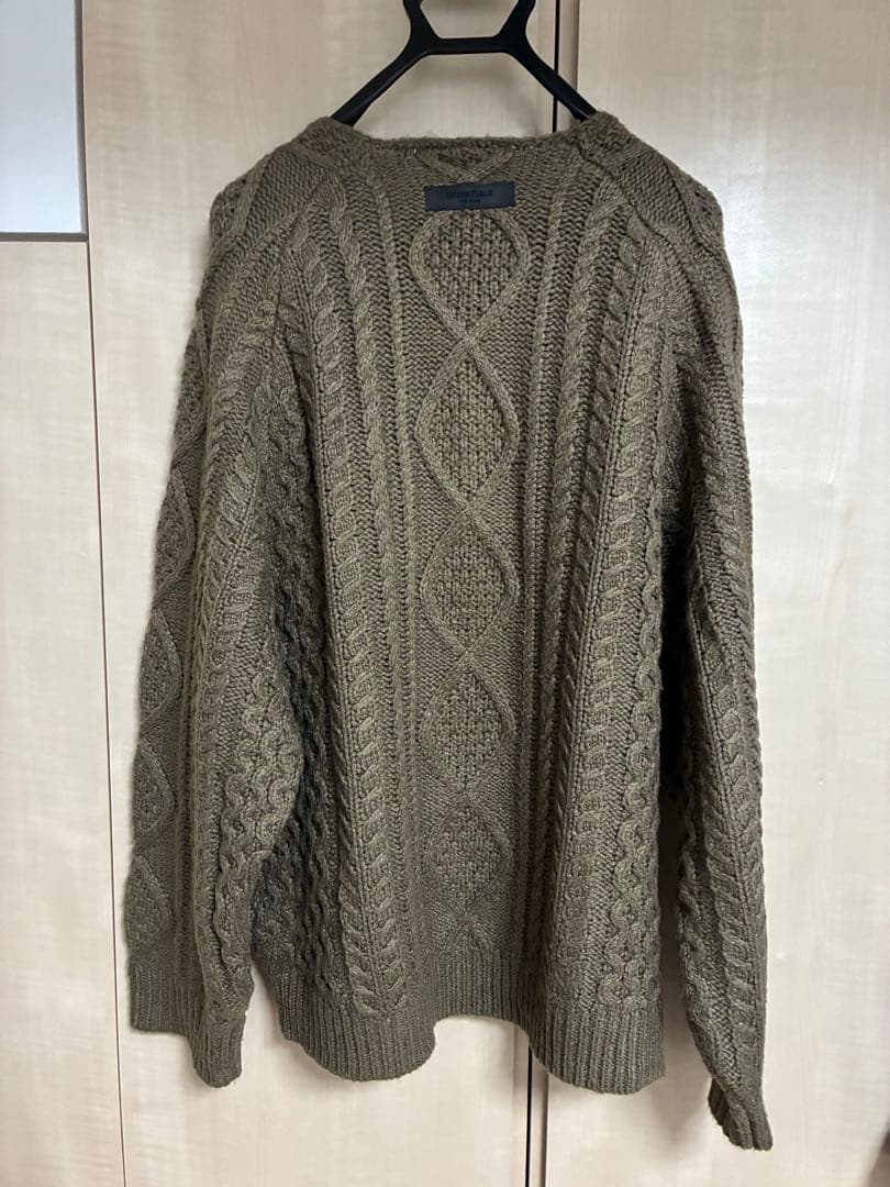 FEAR OF GOD ESSENTIALS ケーブルニット