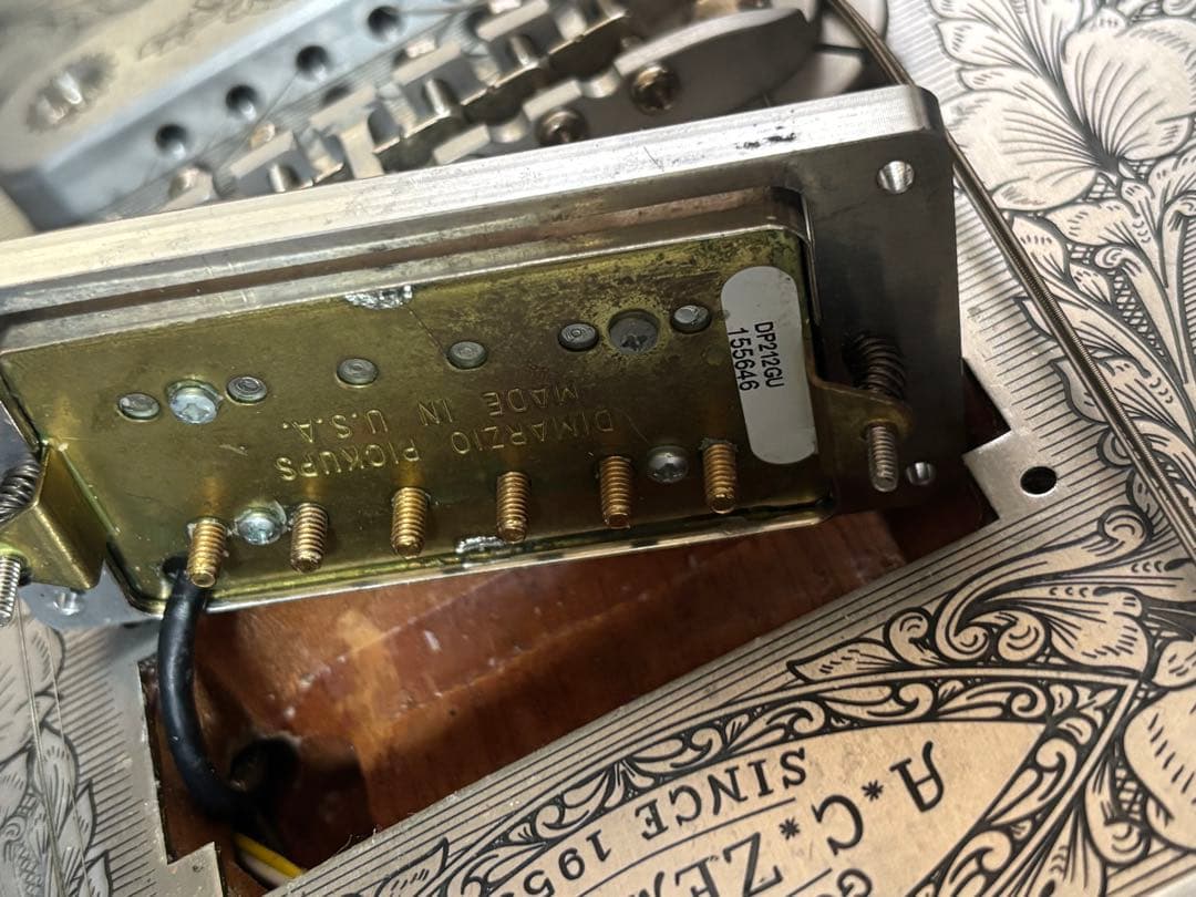 どん。zemaitis カスタムショップ　CS24MF メタルフロント