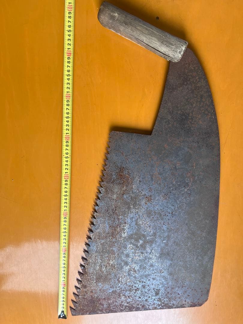 アンティーク 手道具 鉄製 60cm