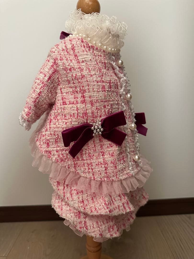 luxebirdieアデルSワンピジャケットバレッタ3点セットリュクスバーディ