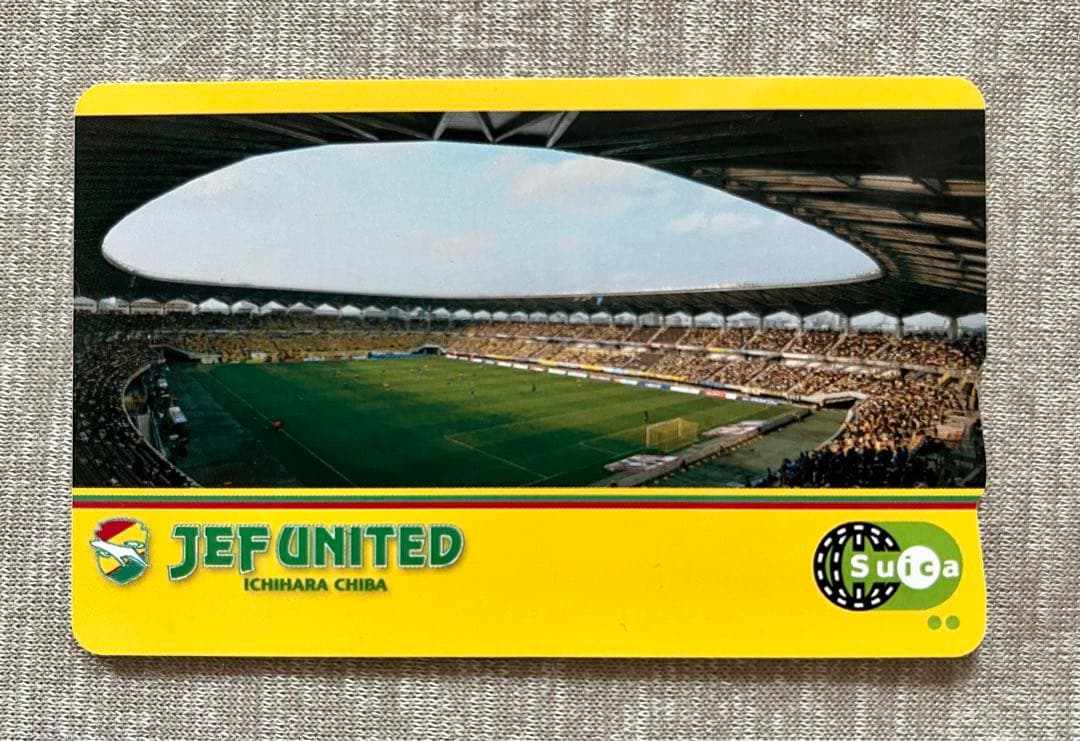 Suica 非売品　ジェフ千葉　シーズンシート用限定品