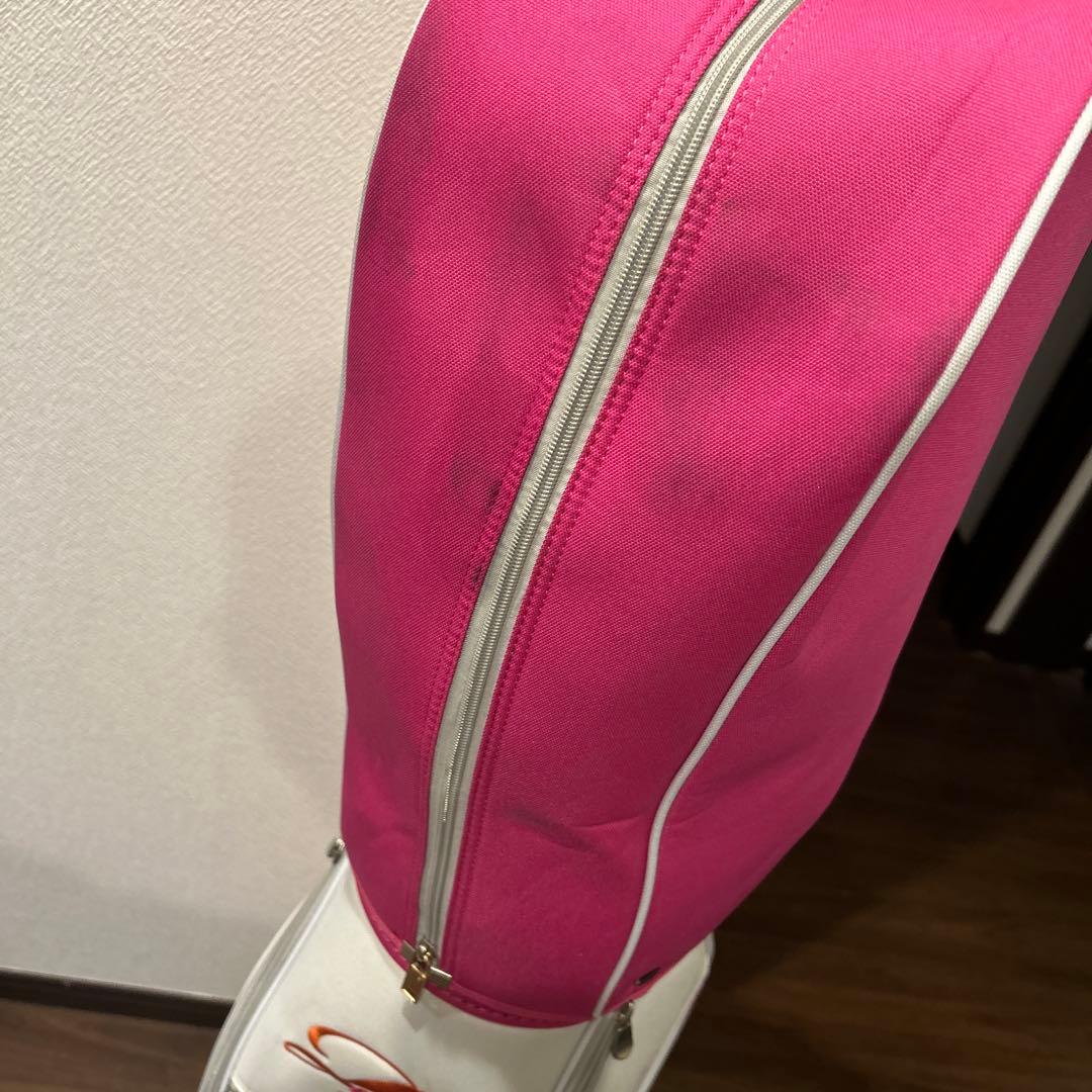 マックテッレディースL 11本　右利き　可愛いキャディバッグ 付き　ゴルフセット