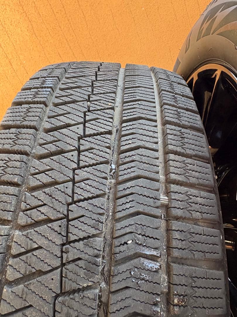 ミニクーパー純正アルミホイールセット 205/55R16 4本スタッドレス付き