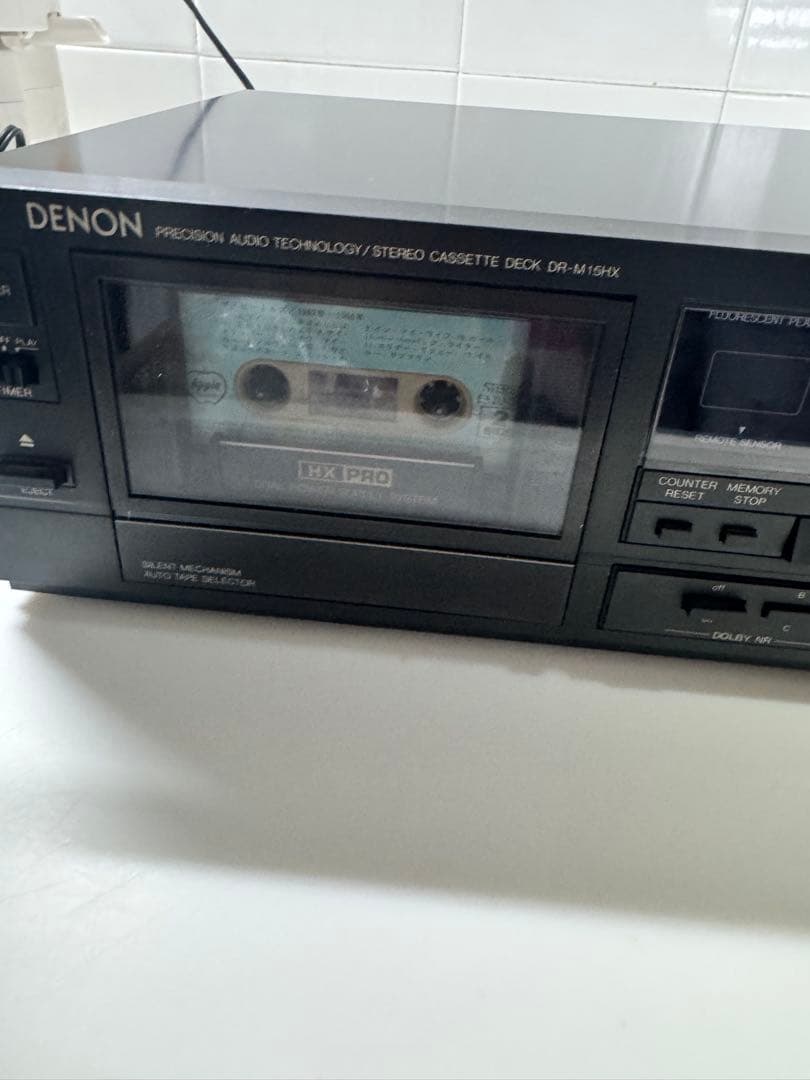 タ*コ様 DENON DR-M15AX ステレオカセットデッキ良好 納得の高音質
