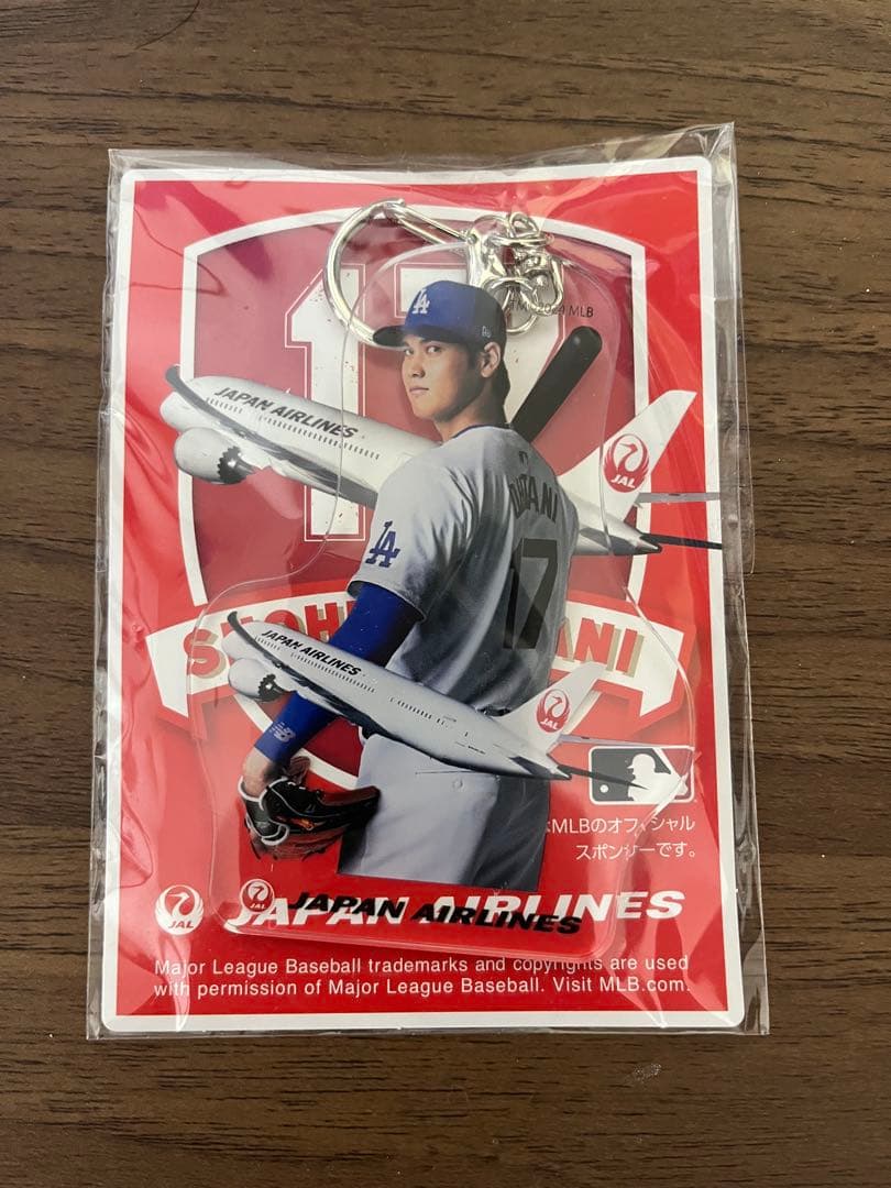 非売品　大谷翔平 JAL アクリルキーホルダー　日本航空