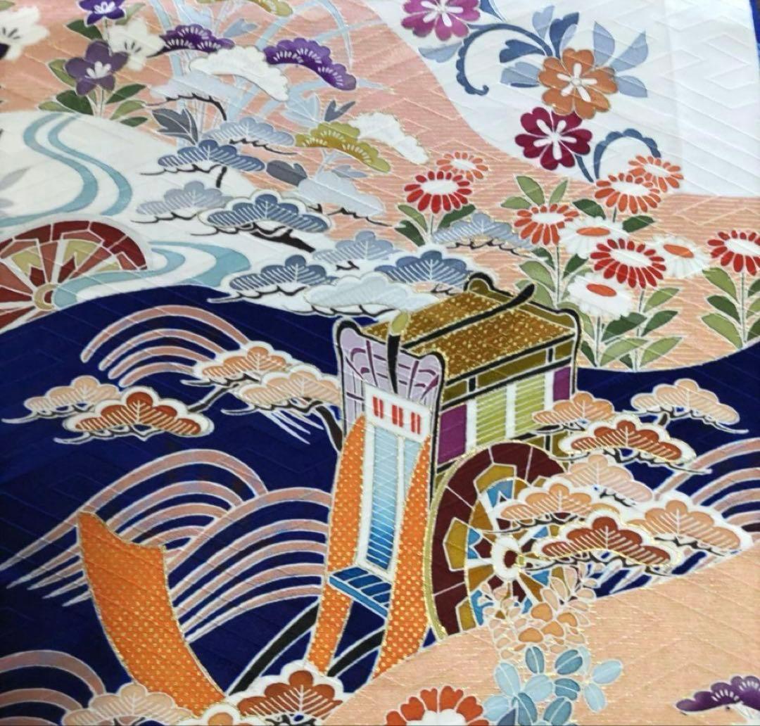 B456.pon2pan2☆犬オーダーお着物☆犬お引き摺りお着物☆犬お着物