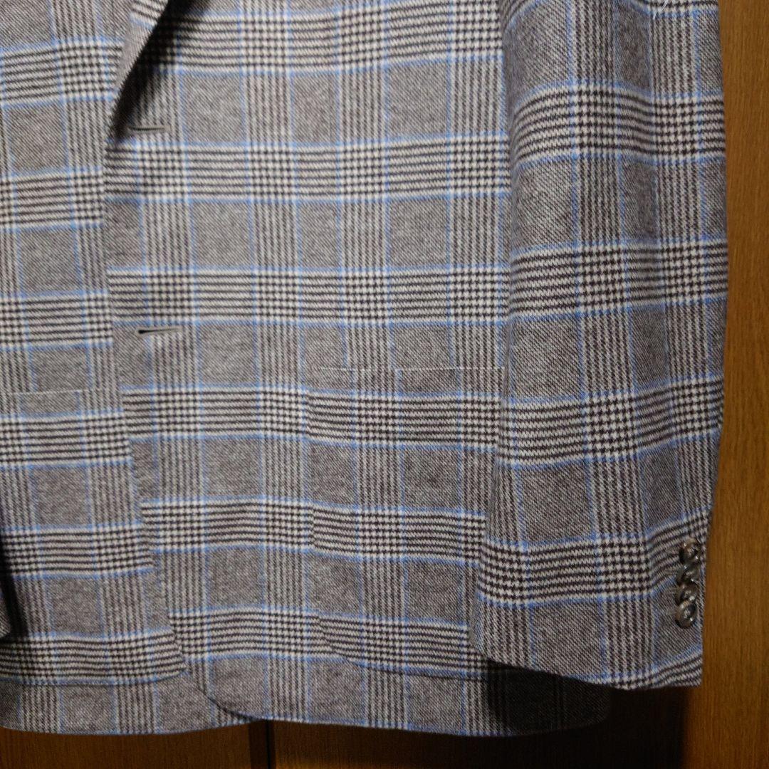 コルネリアーニ　チェック柄ジャケット　美品