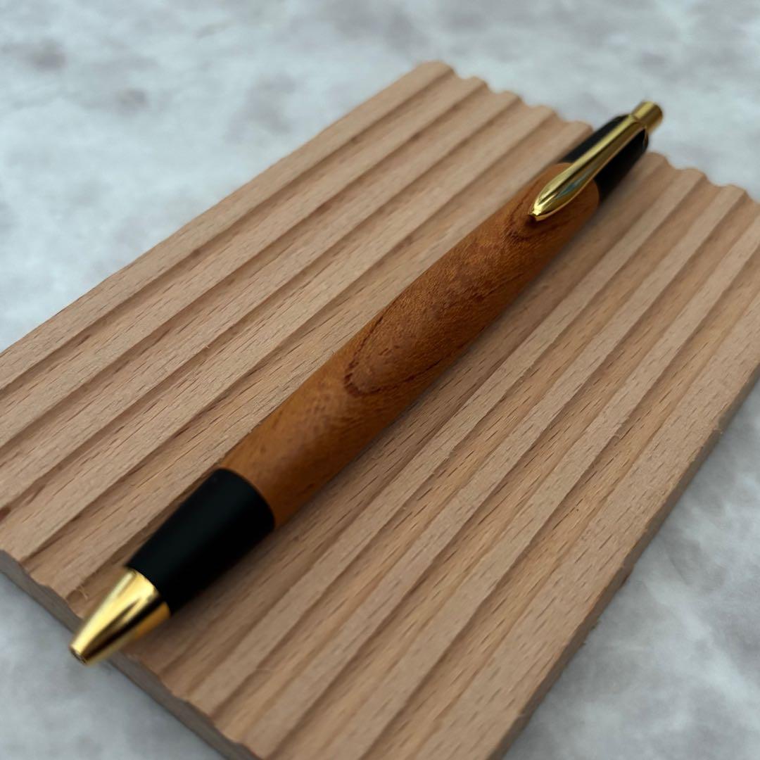 【24時間以内発送】ボナン 欅 シャープペンシル 真鍮