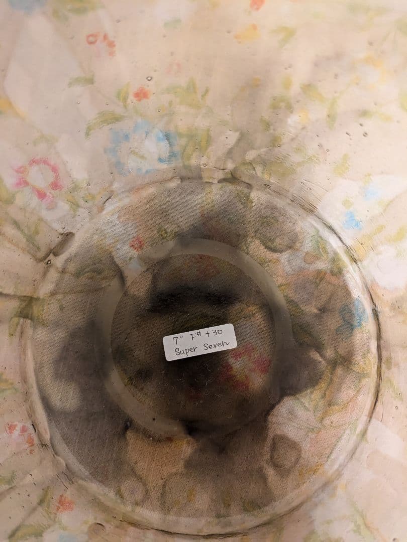 秋分まで値下げ クリスタルトーンズ社　クリスタルボウル F#+30スーパーセブン