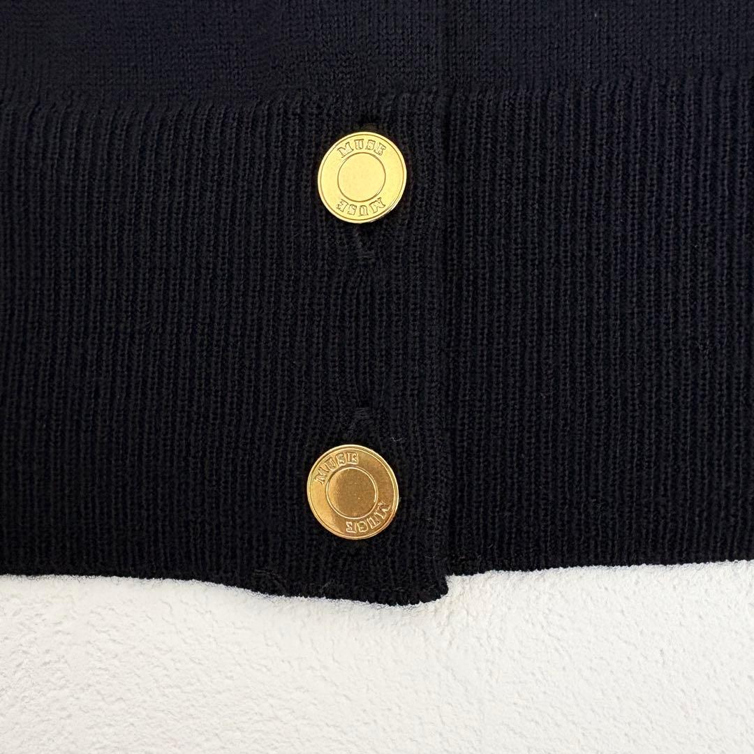 【未使用級】MUSE de Deuxieme Classeカーディガン　金ボタン