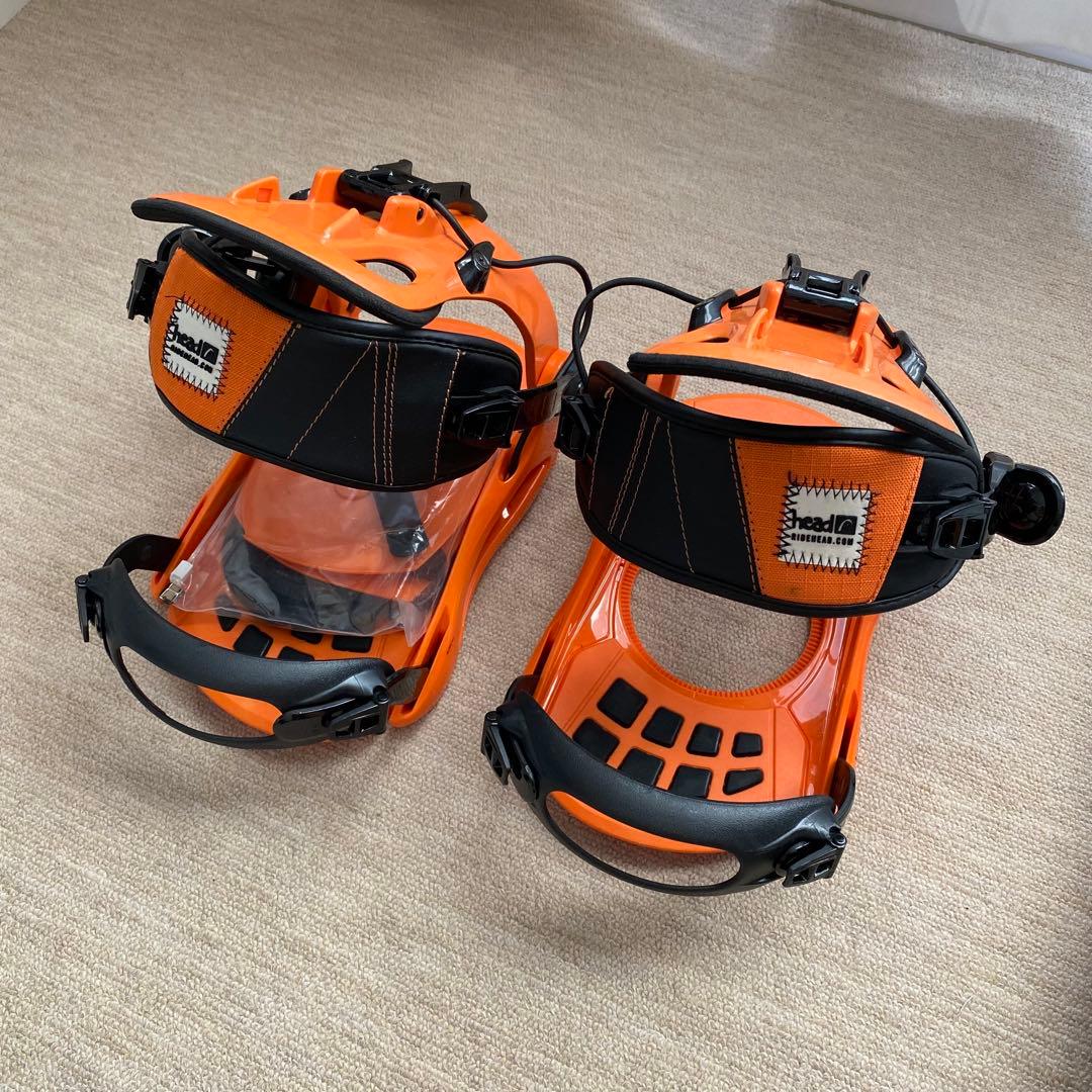 HEAD スノーボード ビンディング オレンジ　Lサイズ
