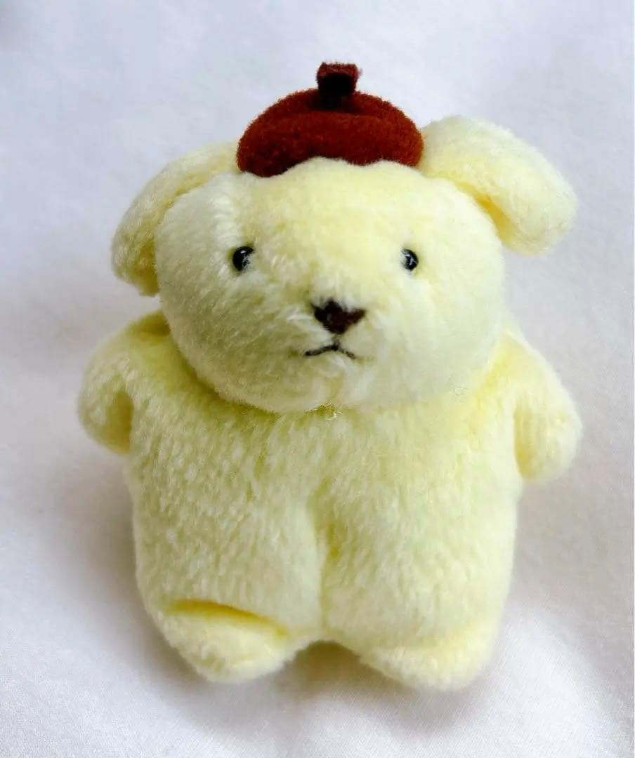 ポ*お様 激レア 初期 サンリオ ポムポムプリン ぬいぐるみ マスコット レトロ
